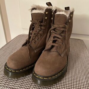 Dr. Martens 1460 Serena Fur-Lined Boots